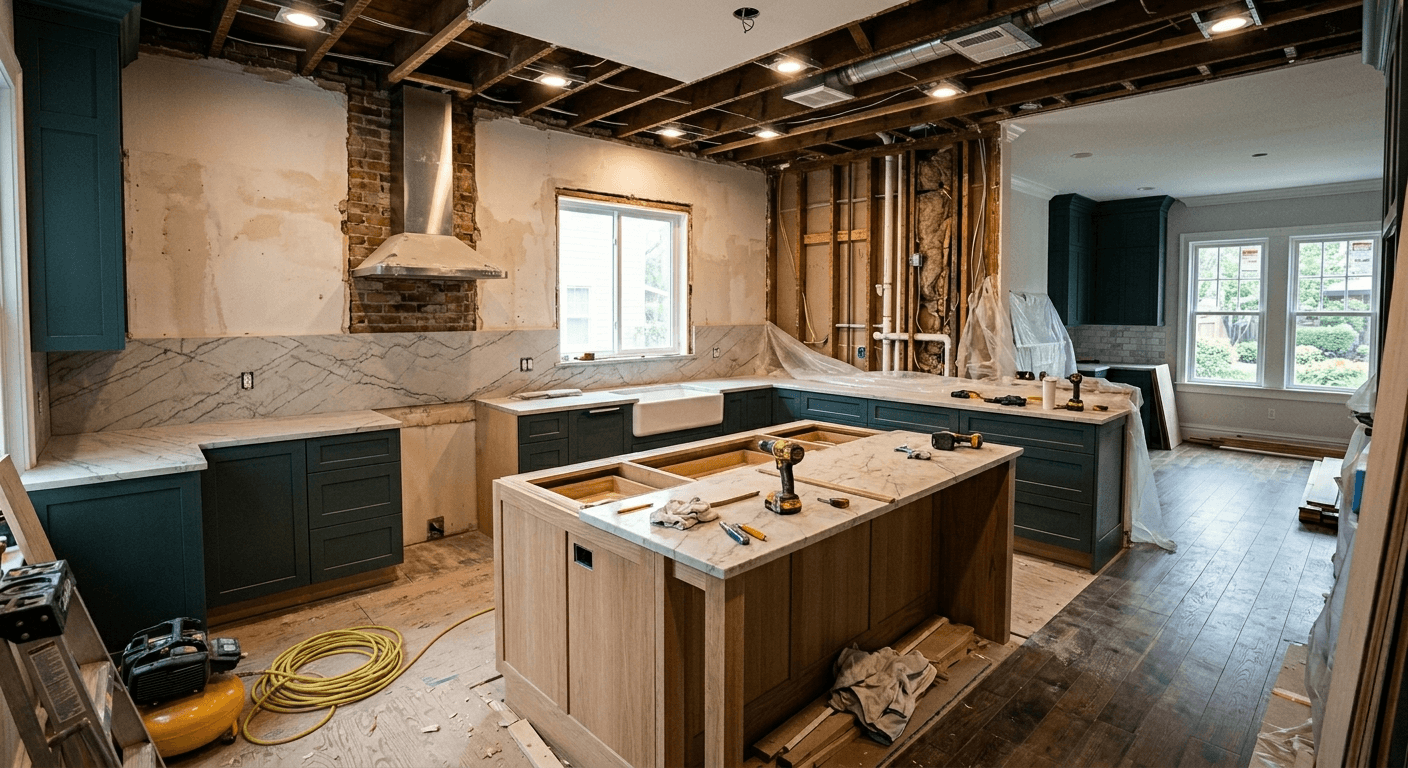 Hillcrest Renovations completed home interior project
